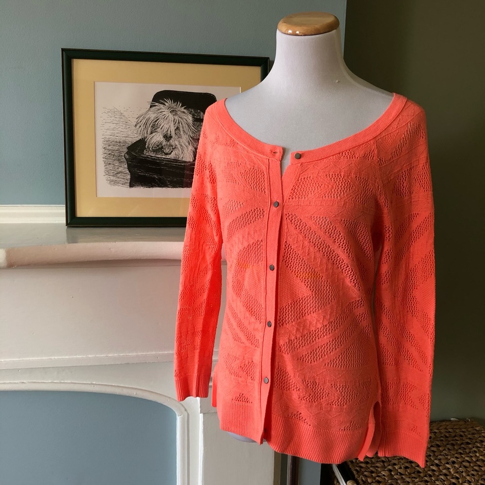 American Eagle Peach-Colored Summer Cardigan